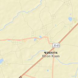 Amphoe Mueang Roi Et Street Map