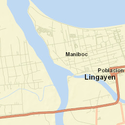 Lingayen Street Map