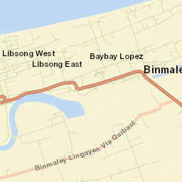 Binmaley Street Map