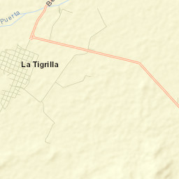 La Tigrilla Street Map
