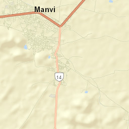 Manvi Street Map