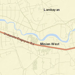 Tebag East Street Map