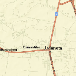 Urdaneta Street Map