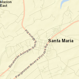Santa Maria Street Map