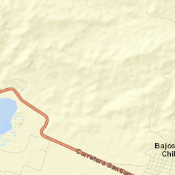 Bajos de Chila Street Map