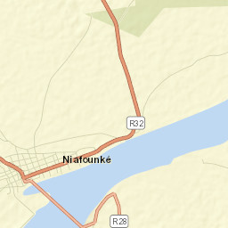 Niafunké Street Map
