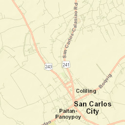 Tandoc Street Map