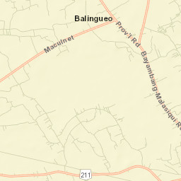 Balingueo Street Map