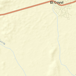El Coyul Street Map