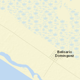 Doctor Belisario Domínguez (La Barra) Street Map