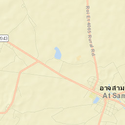 Amphoe At Samat Street Map