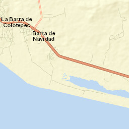 La Barra de Colotepec Street Map