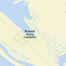 Manuel Ávila Camacho (Ponte Duro) Street Map