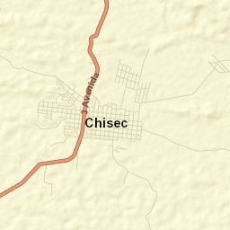 Chisec Street Map