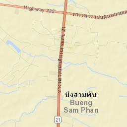 Amphoe Bueng Sam Phan Street Map