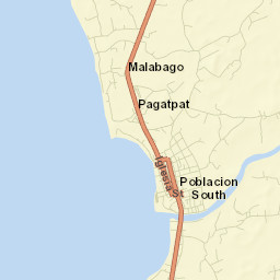 Santa Cruz Street Map