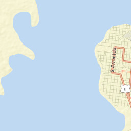 Puerto Barrios Street Map