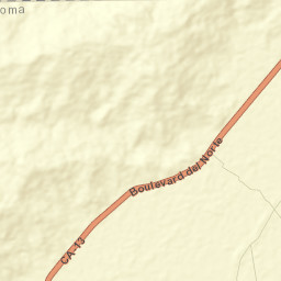 Río Blanquito Street Map