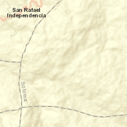 San Rafael La Independencia Street Map