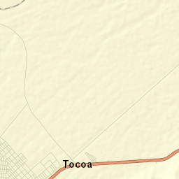 Tocoa Street Map