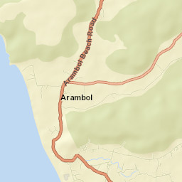 Arambol Street Map