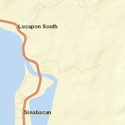 Lucapon Street Map