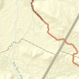 Potrerillo Street Map