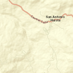 San Antonio Huista Street Map