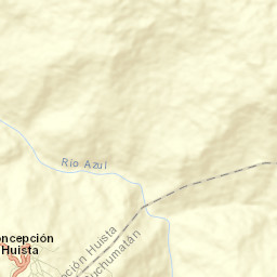 Concepción Huista Street Map