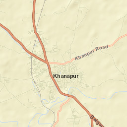 Khanapur Street Map