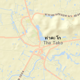 Amphoe Tha Tako Street Map