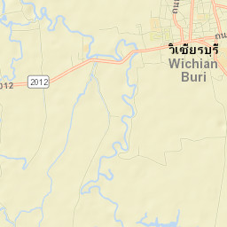 Wichian Buri Street Map
