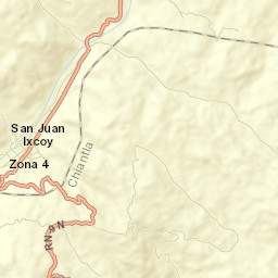 San Juan Ixcoy Street Map
