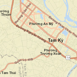 Tam Kỳ Street Map