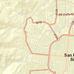 Armenta Street Map