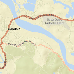 North Goa Street Map