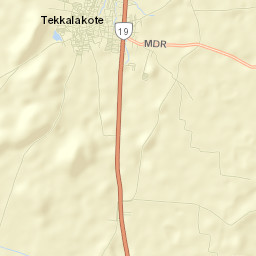 Tekkalakote Street Map