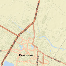 Ongole Street Map