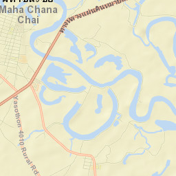 Amphoe Maha Chana Chai Street Map