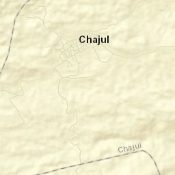 Municipio de Chajul Street Map