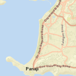 Panaji Street Map