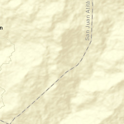 San Juan Atitán Street Map