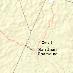San Juan Chamelco Street Map