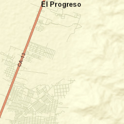 El Progreso Street Map