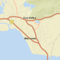 Goa Velha Street Map