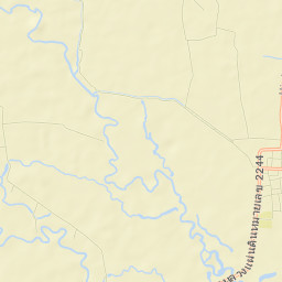 Amphoe Si Thep Street Map