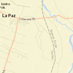 La Paz Street Map