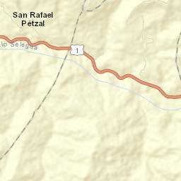 San Rafael Petzal Street Map