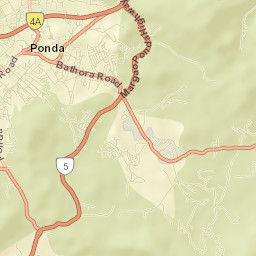 Ponda Street Map