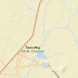 Amphoe Khok Charoen Street Map